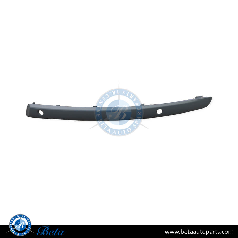 Left Side Front Bumper Strip with Hole for BMW 1 Series E81 / E87 2007-2011 models, Part Number 51117185133 Left Side Front Bumper Strip with Hole for BMW 1 Series E81 / E87 2007-2011 models, Part Number 51117185133